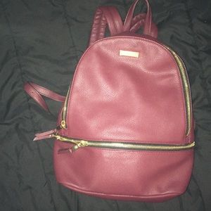 Burgundy aldo bag